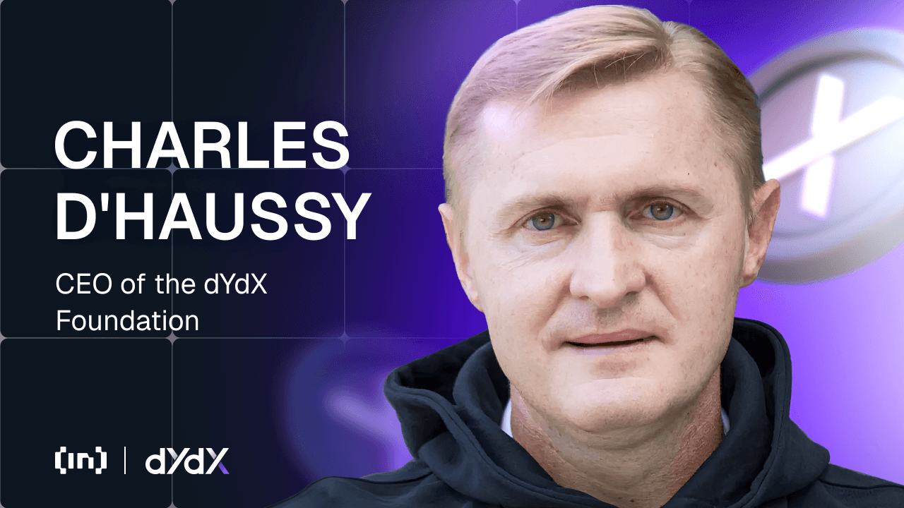 CEO ng dYdX Foundation na si Charles d’Haussy sa Buybacks, Staking, at Paglago ng Ecosystem