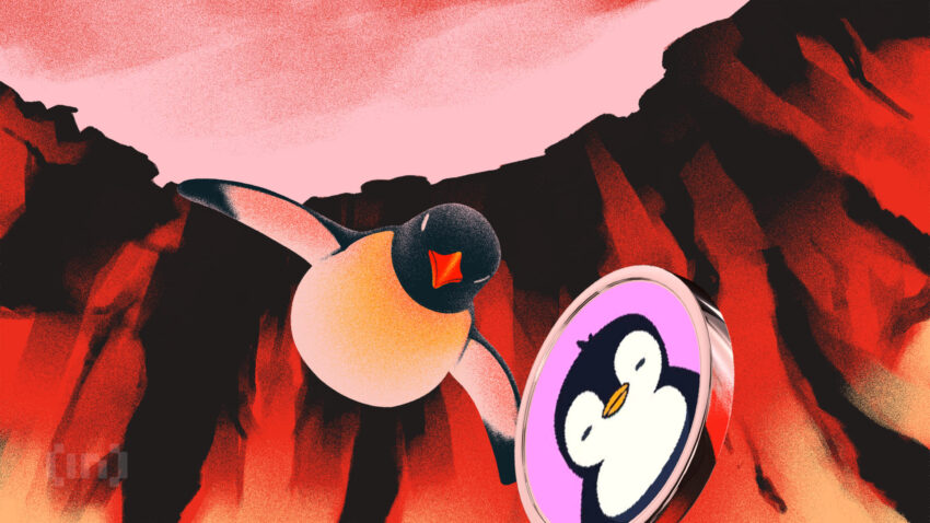 Bumagsak ng 26% ang Presyo ng PENGU sa Pinakamababang Antas, Nanganganib na Mawala ang $1 Billion Market Cap