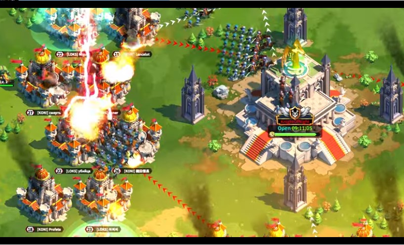 League of kingdoms battle