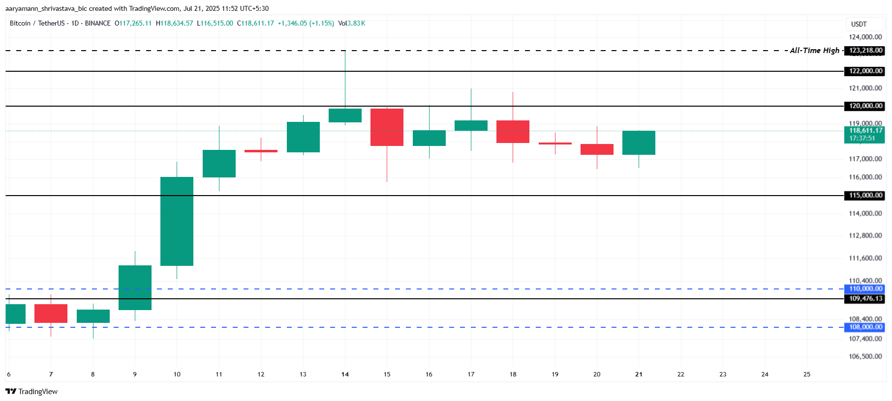 Bitcoin Price Analysis.
